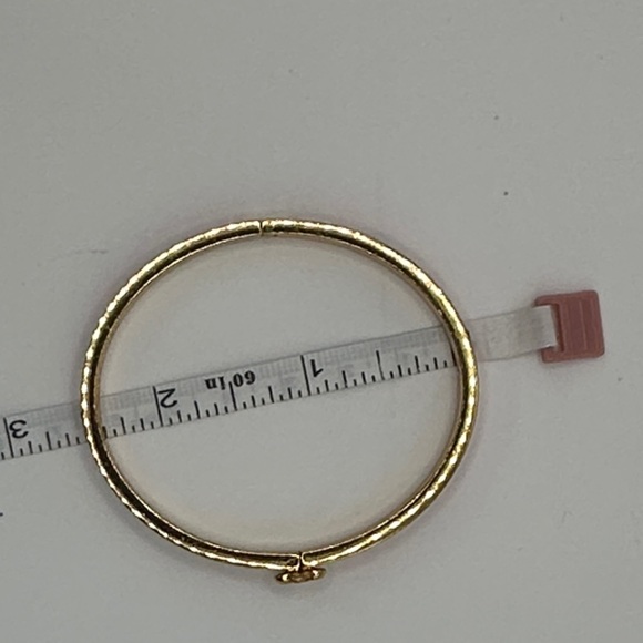 Kate Spade Coral and Gold Spade Bracelet - Picture 7 of 7